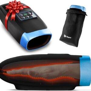 LifePro Legra Hand Massager with Heat and Compression – Finger, Wrist, and Palm Massager with 5 Modes – Pressure Point Therapy for Sensitive Hands, Relaxation, and Comfort
