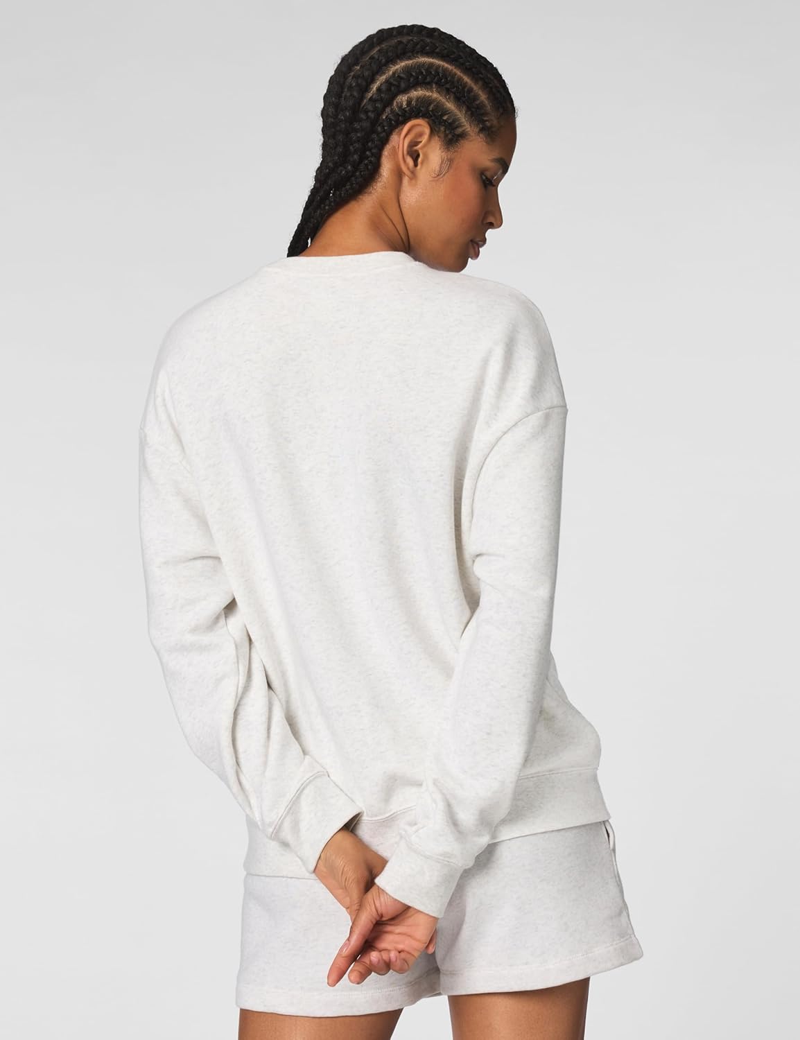 Nike Women's Sportswear Club Fleece Loose Crew-Neck Sweatshirt - Image 3
