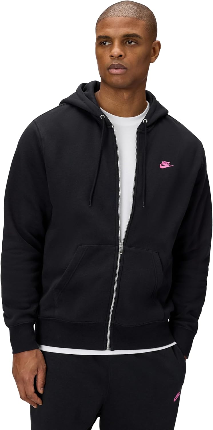 Nike Men's Club Full-Zip Fleece Hoodie