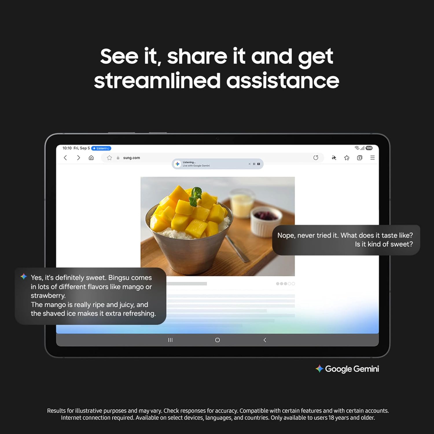 Samsung Galaxy Tab S11 128 GB WiFi Android Tablet, Large Display, Durable, Slim, Light, High Performance, Long Battery Life, S Pen for Note-Taking, AI Assist, US Version, Gray - Image 5