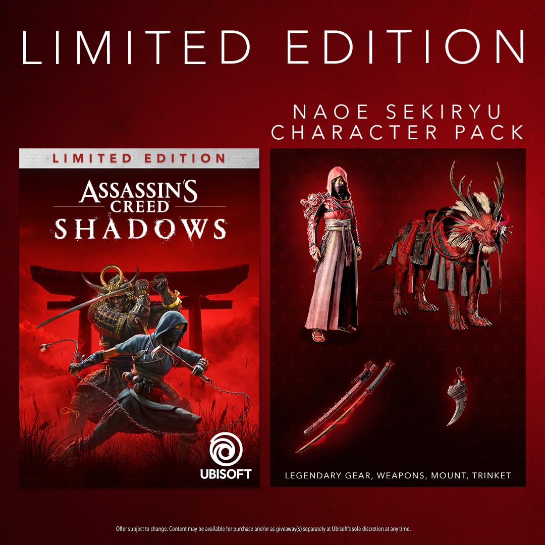 Assassin’s Creed Shadows - Limited Edition (Amazon Exclusive), PlayStation 5 - Image 2