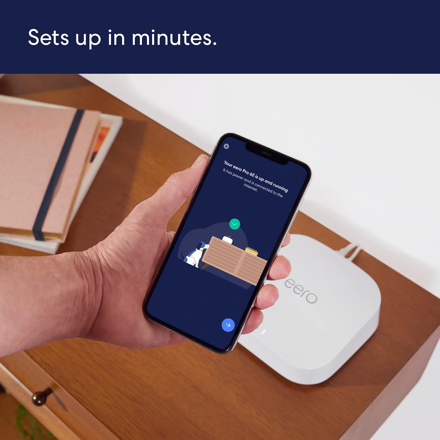 Amazon eero Pro 6E mesh wifi system - Supports internet plans up to 2.5 Gbps, Coverage up to 6,000 sq. ft., Connect 100+ devices, 3-pack - Image 7