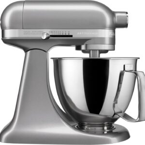 KitchenAid Artisan Mini 3.5 Quart Tilt-Head Stand Mixer – KSM3316X – Contour Silver
