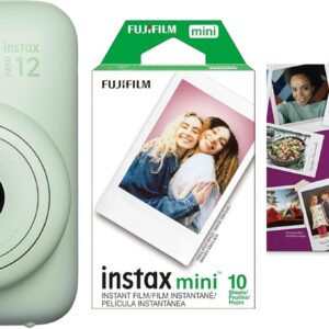 Fujifilm INSTAX MINI 12 Green Bundle 2025