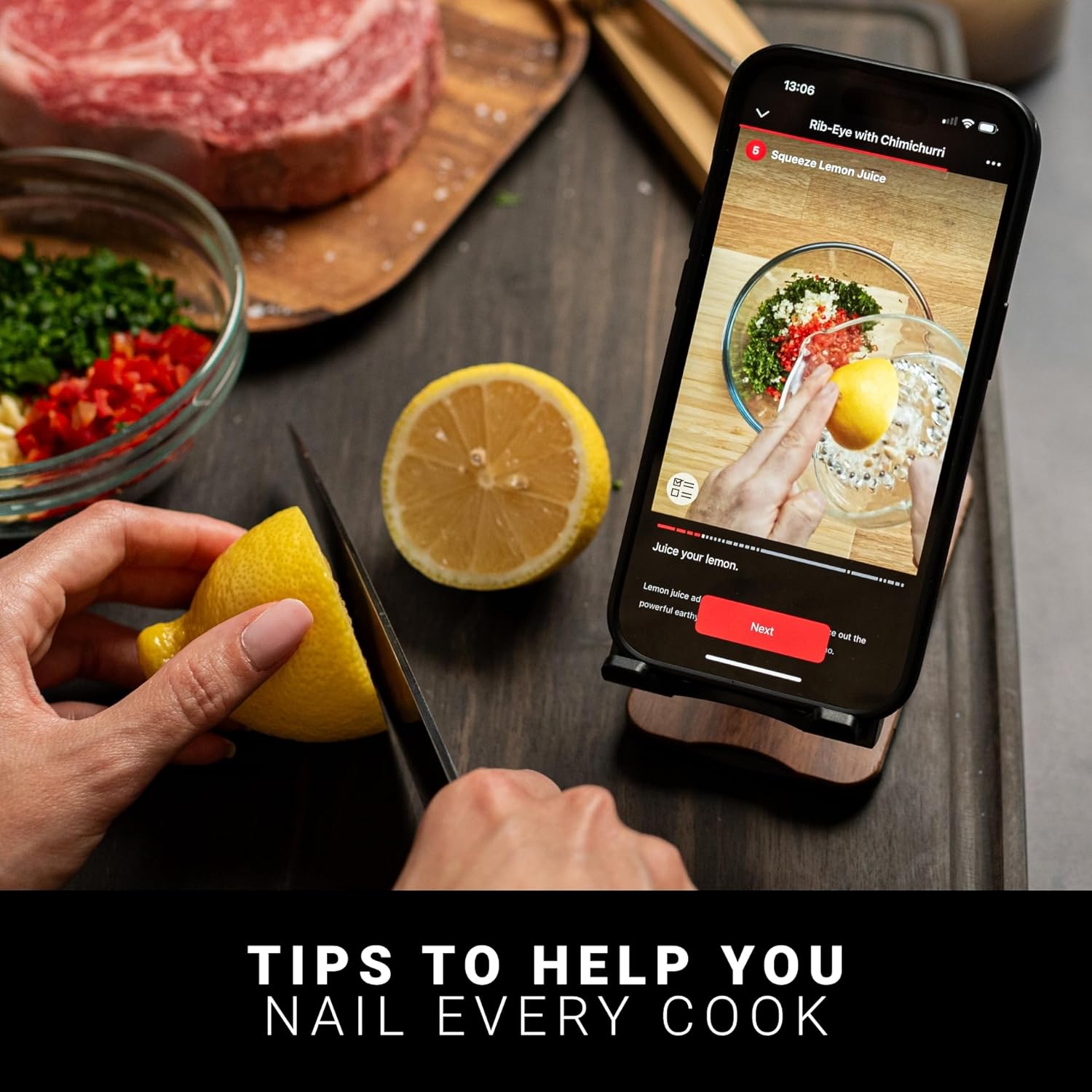MEATER Plus: Smart Bluetooth Wireless Meat Thermometer Digital | BBQ, Grill, Oven, Smoker, Air Fryer, Kitchen | Perfect for Steak, Chicken, Turkey, and More | Delicious Recipes in App - Image 3