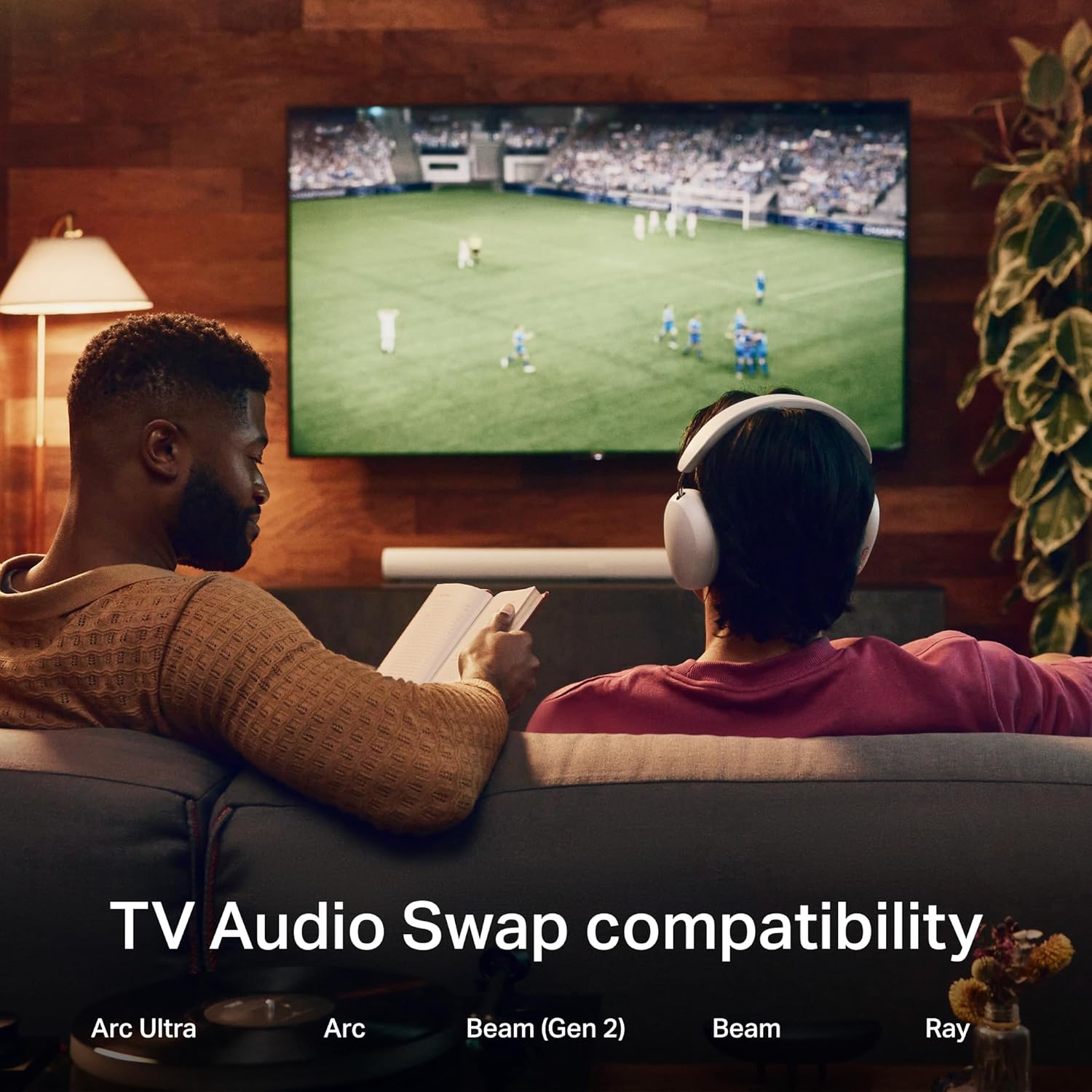 Sonos Ace | Noise Cancelling Wireless Over-Ear Headphones with Bluetooth, 30-Hour Battery Life, Spatial Audio, Dolby Atmos, Dynamic Head Tracking - Black - Image 7