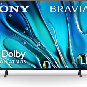 Sony 43-Inch Class 4K Ultra HD BRAVIA 3 LED Smart TV with Google TV, Dolby Vision HDR, and Exclusive Features for PlayStation®5 (K-43S30)