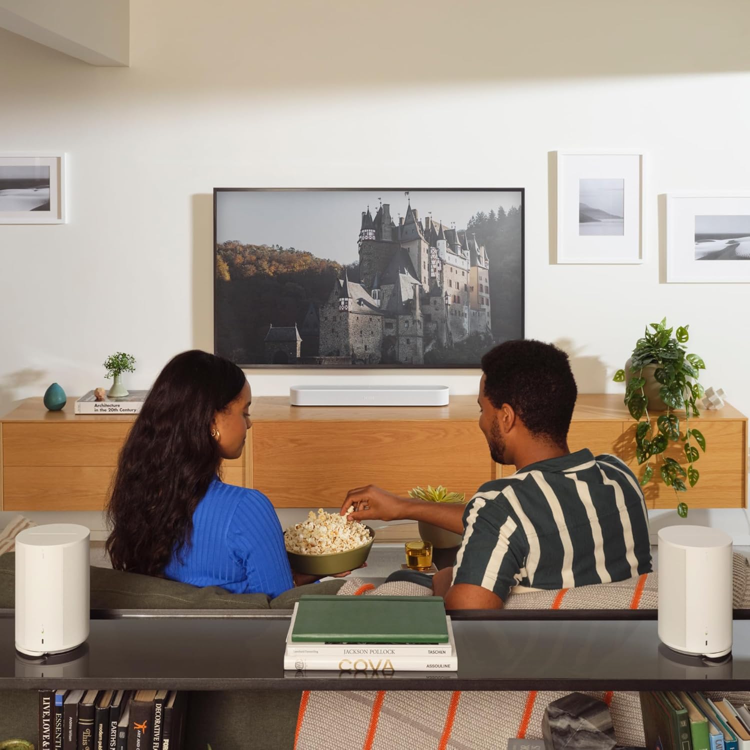 Sonos Era 100 - White - Wireless, Alexa Enabled Smart Speaker - Image 8