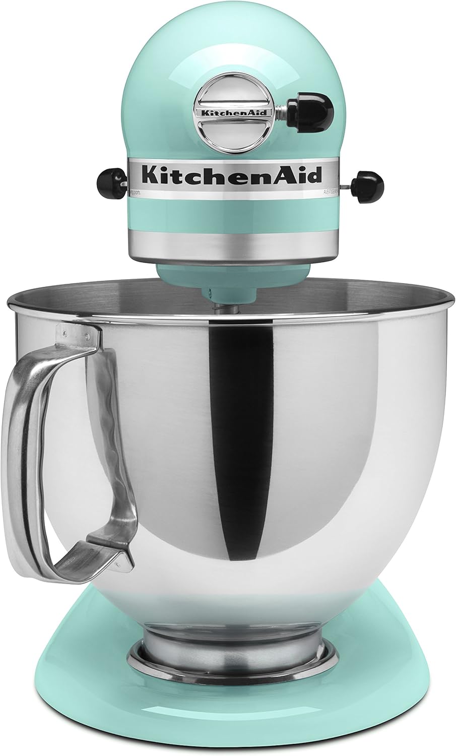 KitchenAid Artisan Series 5 Quart Tilt Head Stand Mixer with Pouring Shield KSM150PS, Ice Blue - Image 2