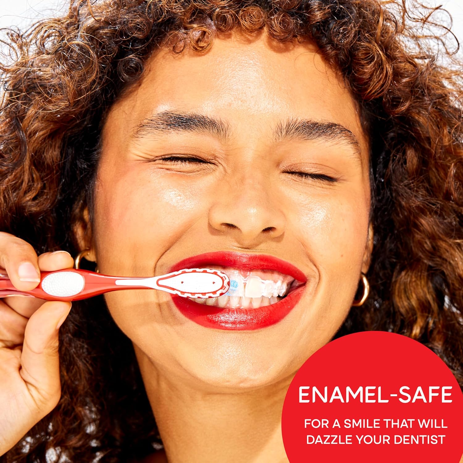 Colgate Optic White Stain Fighter Teeth Whitening Toothpaste, Anticavity Fluoride Toothpaste for Whitening Teeth, Helps Remove Daily Surface Stains, Clean Mint Paste, 4.2 oz - Image 5