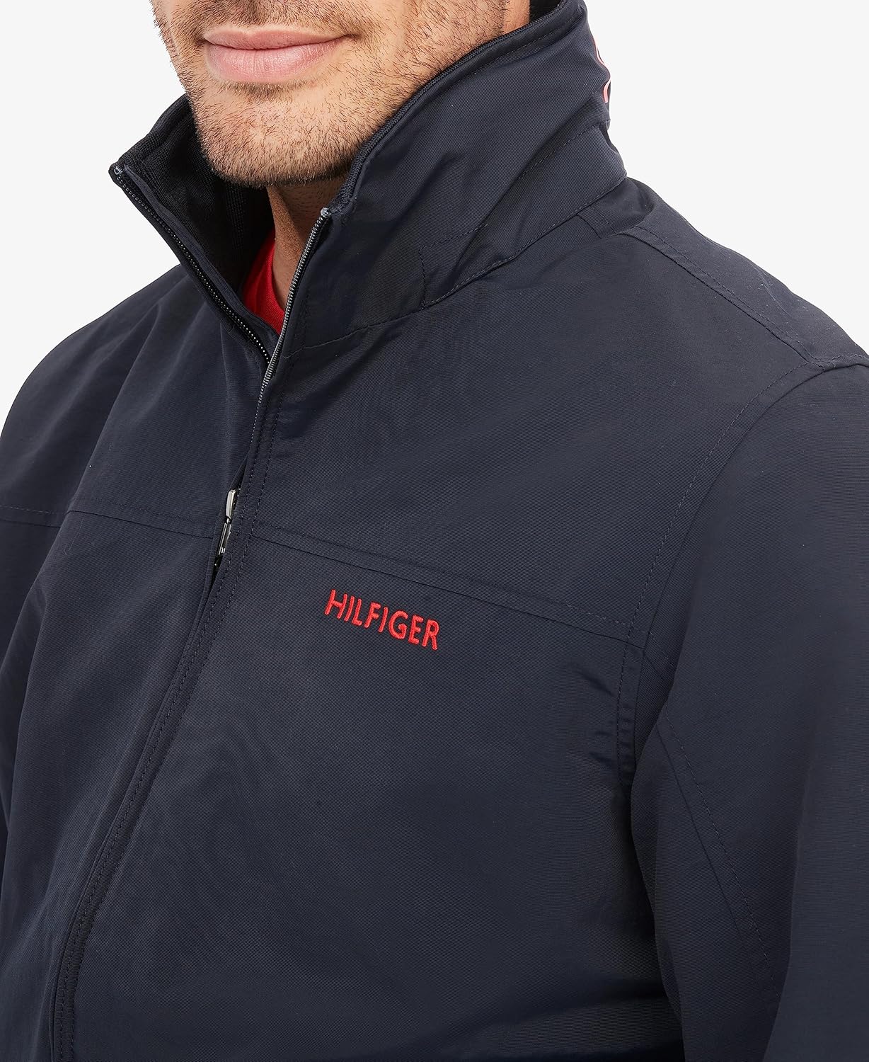 Tommy Hilfiger Men's Seated Fit Regatta Jacket with Magnetic Zipper - Image 3