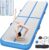 FBSPORT Inflatable Air Gymnastics Mat Training Mats 4/8 inches Thickness Gymnastics Tracks for Home Use/Training/Cheerleading/Yoga/Water with Pump