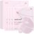 medicube Salmon DNA PDRN pink collagen jelly gel mask | overnight face mask for glass glow skin- elasticity, hydrating, firming and moisturizing | korean skincare, 28g, 4ea