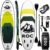 Roc Inflatable Stand Up Paddle Board 10′ 6″ with Premium SUP Paddle Board Accessories, Wide Stable Design, Non-Slip Comfort Deck for Youth & Adults