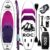 Roc Inflatable Stand Up Paddle Board 10′ 6″ with Premium SUP Paddle Board Accessories, Wide Stable Design, Non-Slip Comfort Deck for Youth & Adults