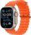 Apple Watch Ultra 2 [GPS + Cellular 49mm] Smartwatch with Rugged Titanium Case & Orange Ocean Band One Size. Fitness Tracker, Precision GPS, Action Button, Extra-Long Battery Life