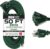 Iron Forge Cable 50ft Green Outdoor Extension Cord with 3 Outlets – 16/3 SJTW 50ft Extension Cord 3 Prong, 13 Amp All-Weather Heavy Duty Power Cable