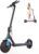 VOLPAM Electric Scooter, 350W/500W Powerful Motor, 8.5″/10″ Solid Tires, 19/22Mph, 28/23/21/16 Miles Max Range, Dual Braking