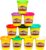 Play Doh Modeling Compound 10-Pack Case of Assorted Colors, Non-Toxic 2 oz. Cans, Christmas Stocking Stuffer Gifts, Prizes, & Party Favors, Preschool Toys for Kids, Ages 2+ (Amazon Exclusive)