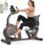Niceday Recumbent Exercise Bike, Recumbent Bike for Home, Recumbent Stationary Bike 400LBS Weight Capacity, Magnetic Recumbent Bike with Smart APP, LCD Monitor, Heart Rate Handle