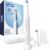 Oral-B iO Deep Clean Rechargeable Electric Powered Toothbrush, White with iO Series 3 Limited, 2 Brush Heads and Travel Case – Pressure Sensor to Protect Gums – 3 Cleaning Settings – 2 Minute Timer