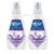 Crest Mouthwash/Mouth Rinse, 3D White Brilliance Whitening, Alcohol Free, Clean Mint, 2x1L (33.8 fl oz)