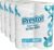 Amazon Brand – Presto! 2-Ply Ultra-Soft Toilet Paper, 24 Family Mega Rolls = 120 regular rolls, 6 Count (Pack of 4), Unscented